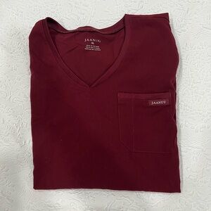 Maroon Women’s Jaanuu Scrub Set